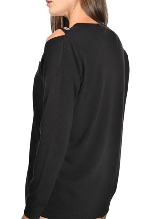 GIROCOLLO SPALLA SCOPERTA NERO 5729812837099 PAOLO FIORILLO CAPRI | Maglia girocollo | 5729812837099